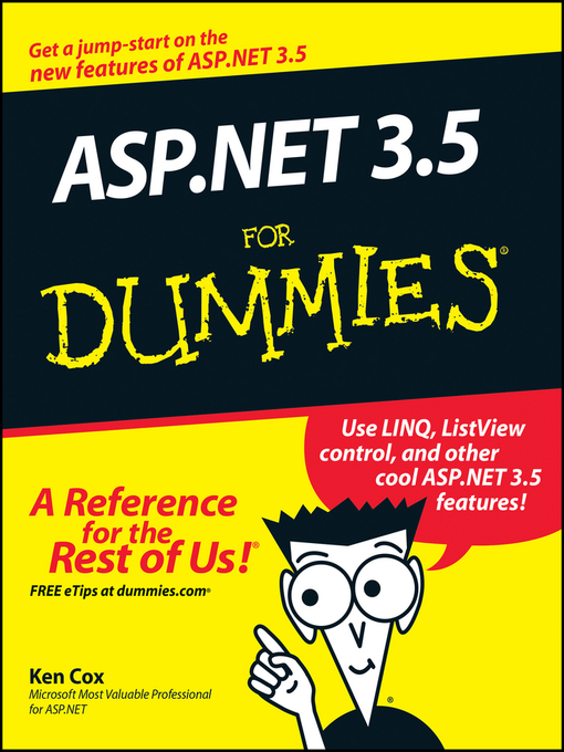Title details for ASP.NET 3.5 For Dummies by Ken Cox - Available